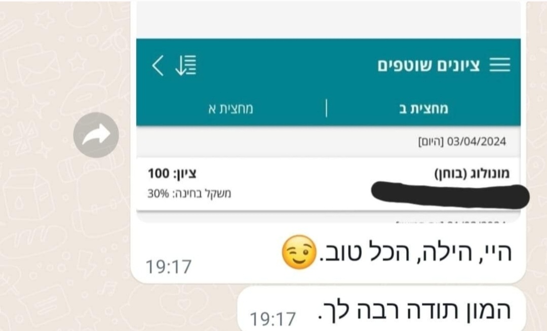 ביקורת מורה