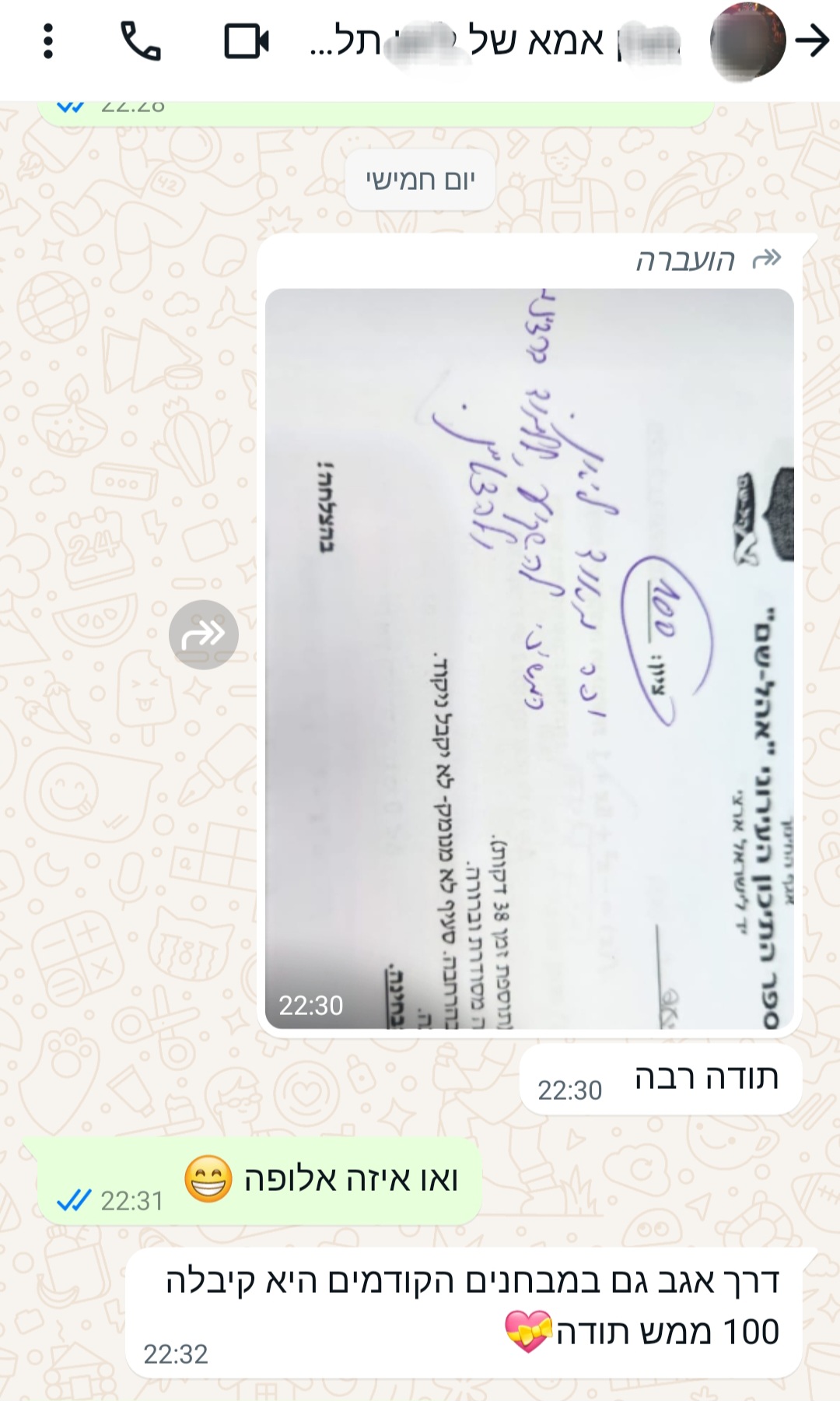 ביקורת מורה
