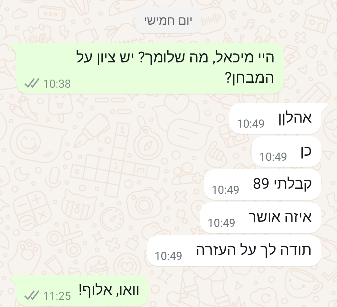 ביקורת מורה