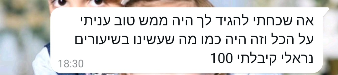 ביקורת מורה