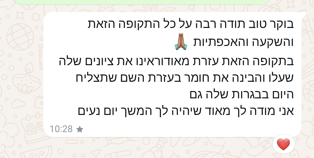 ביקורת מורה