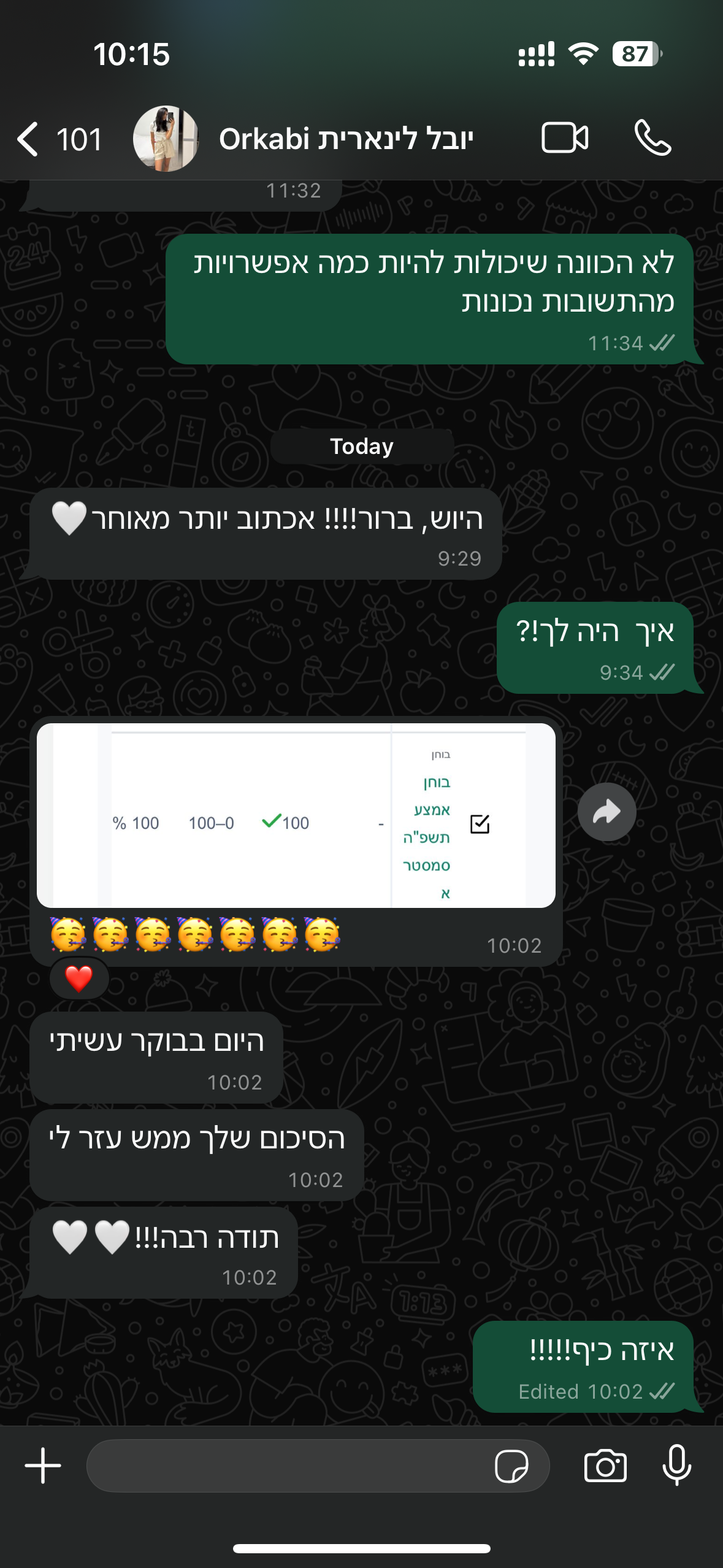 ביקורת מורה