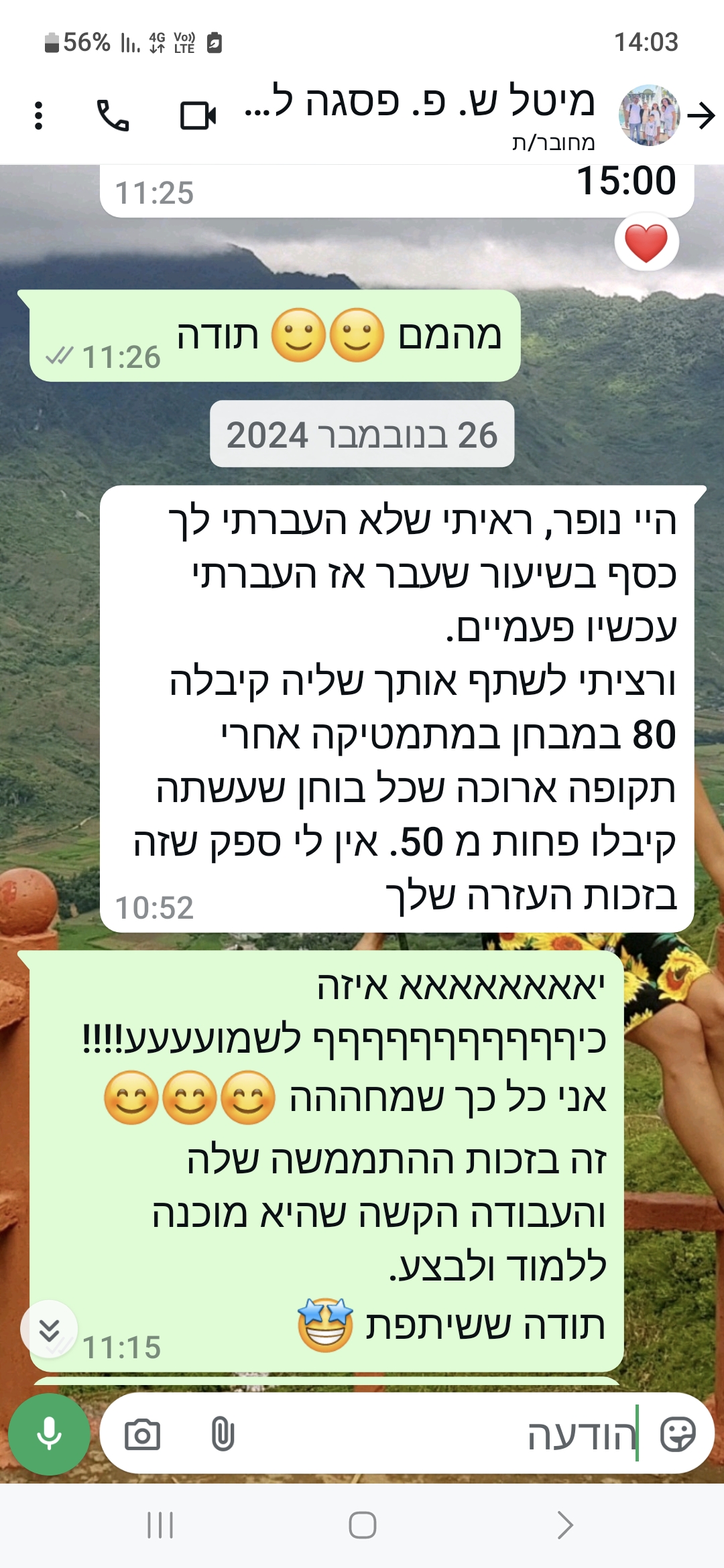 ביקורת מורה