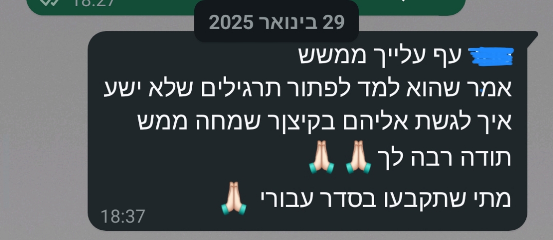 ביקורת מורה