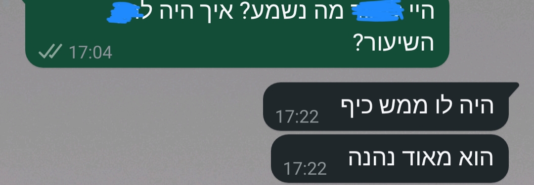 ביקורת מורה
