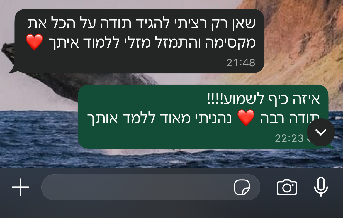 ביקורת מורה