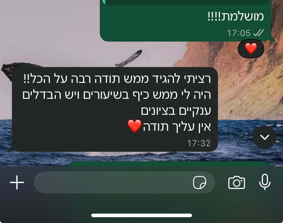 ביקורת מורה