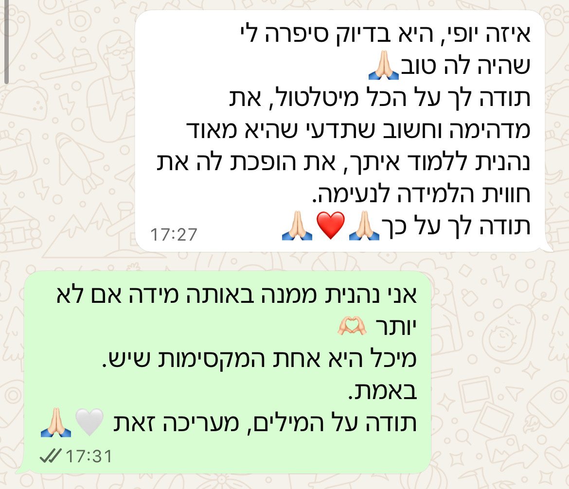 ביקורת מורה