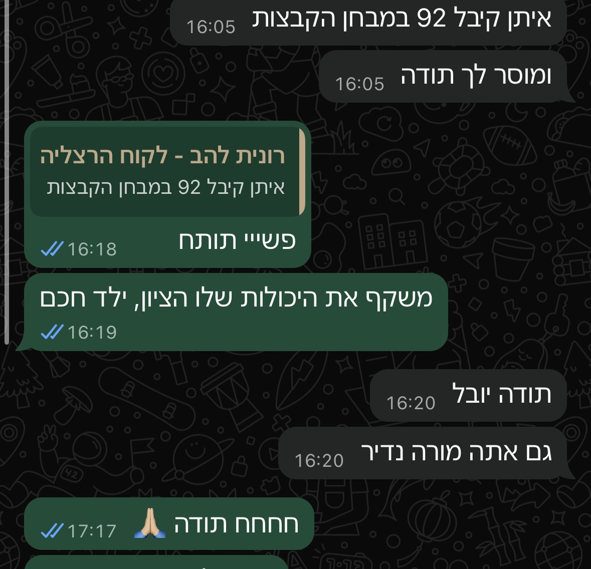 ביקורת מורה
