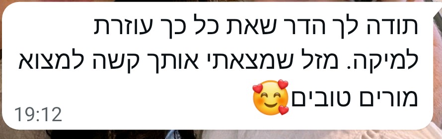 ביקורת מורה