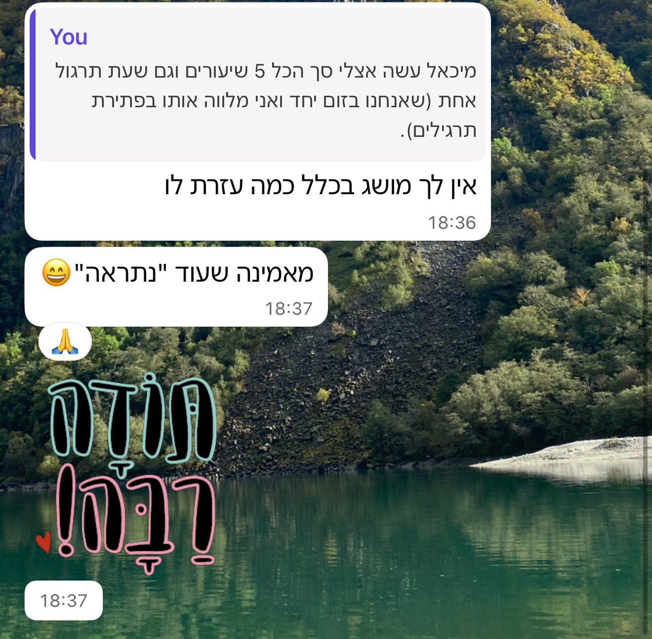ביקורת מורה