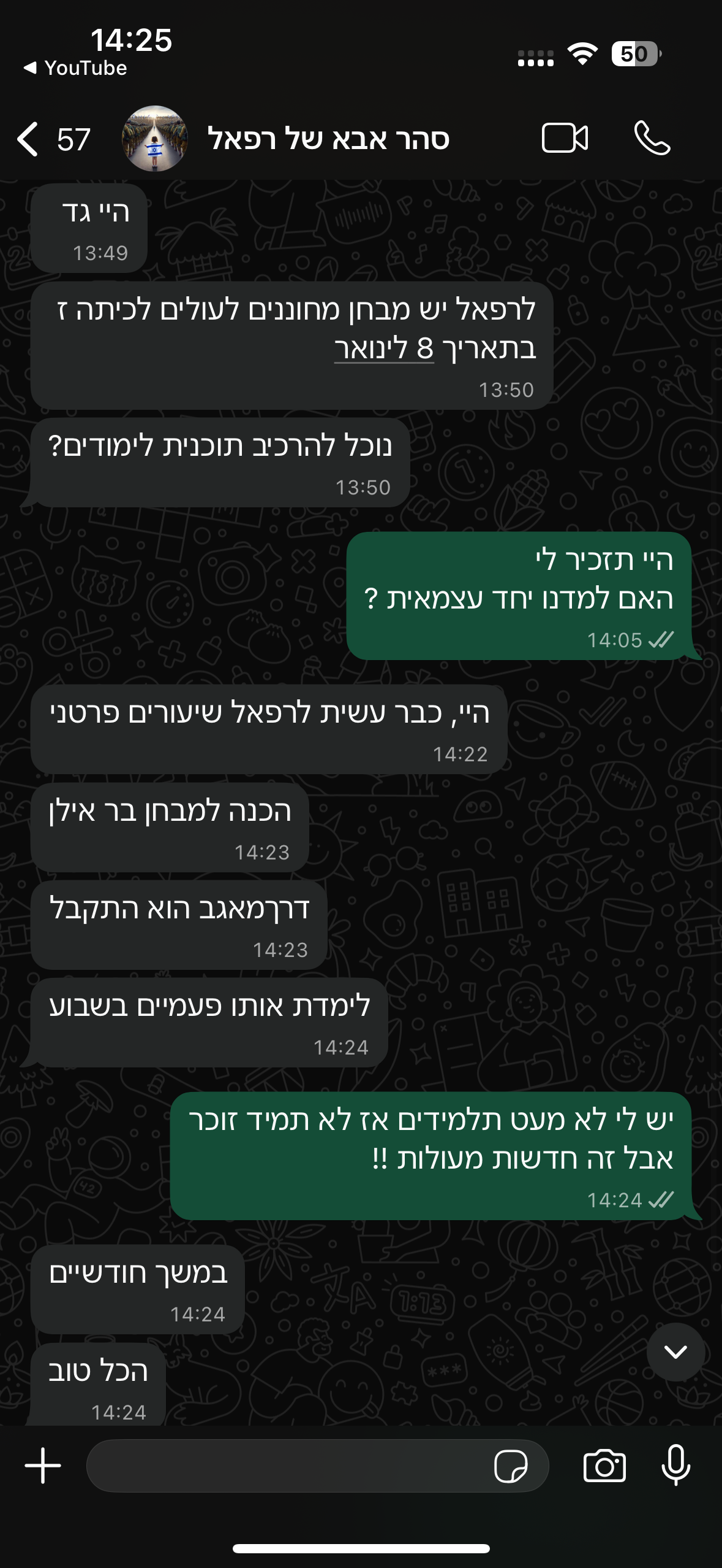 ביקורת מורה