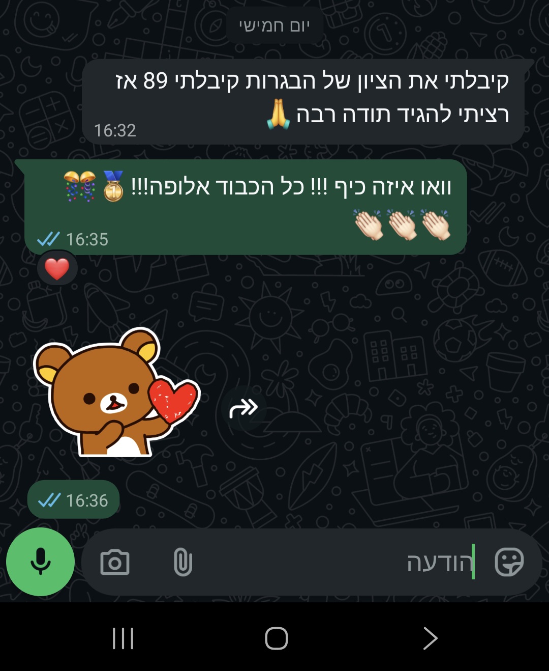 ביקורת מורה