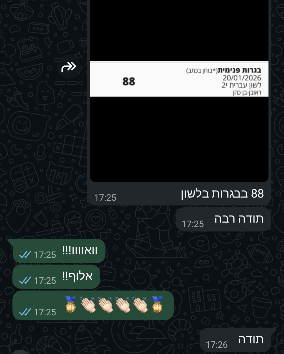 ביקורת מורה