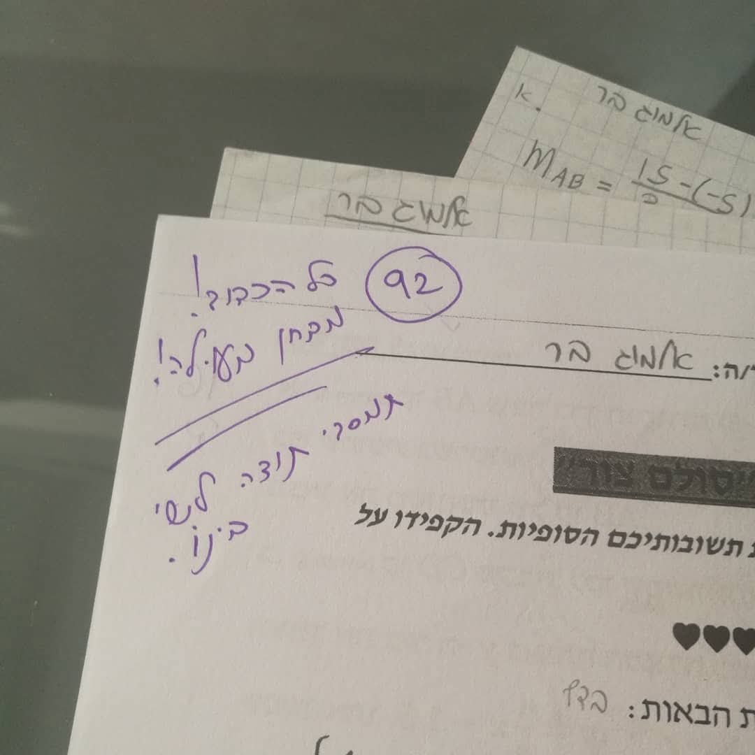 ביקורת מורה