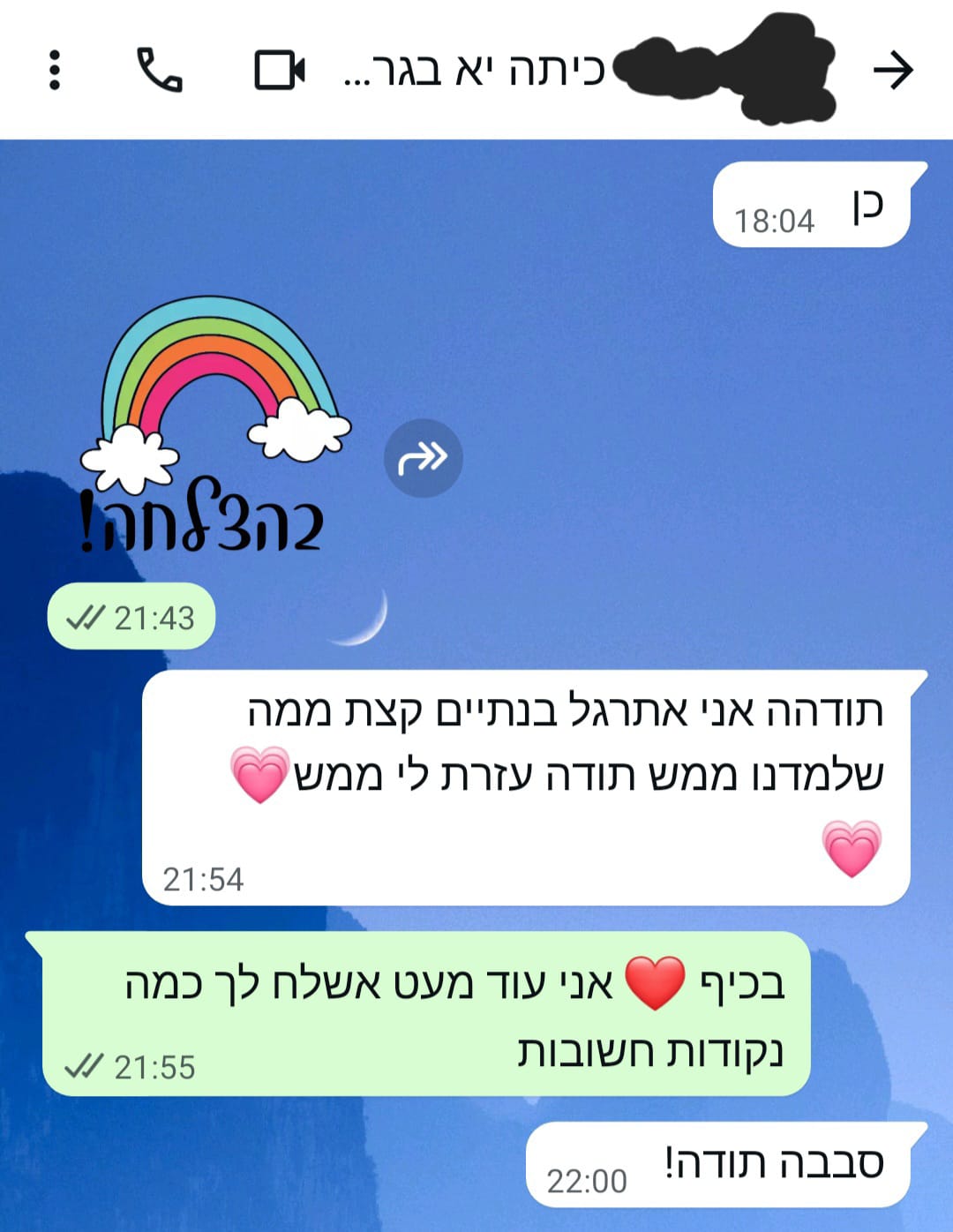 ביקורת מורה