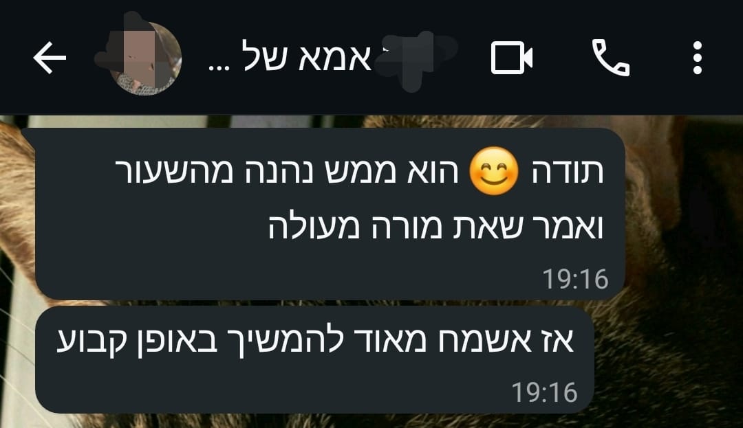 ביקורת מורה