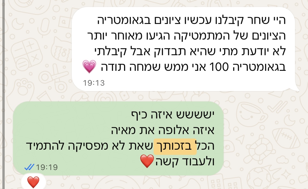 ביקורת מורה