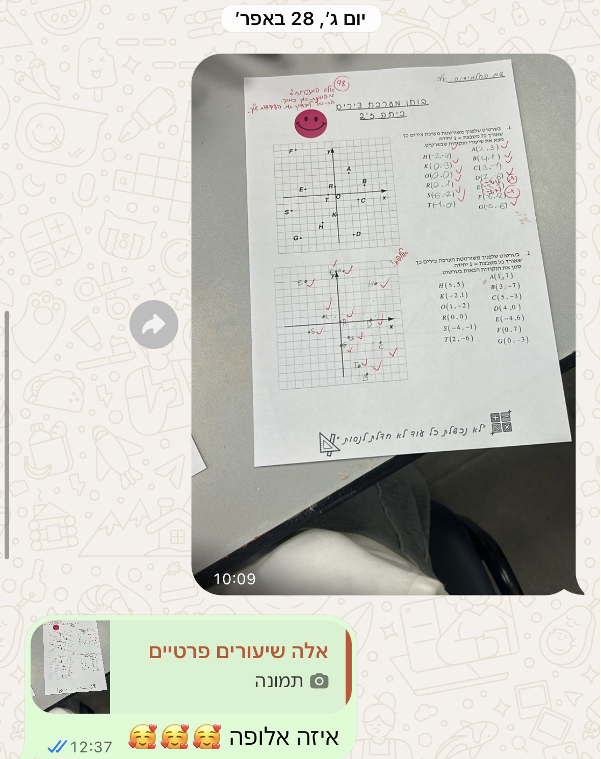 ביקורת מורה